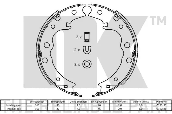 Brake Shoe Set