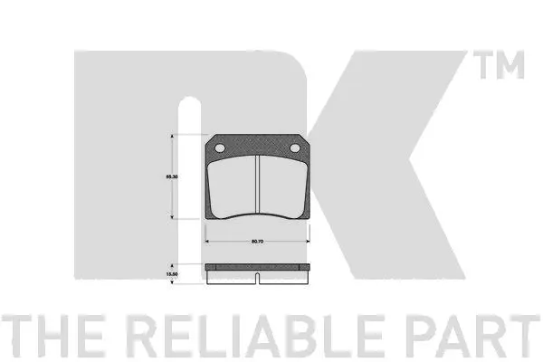 Brake Pad Set, disc brake (229929)