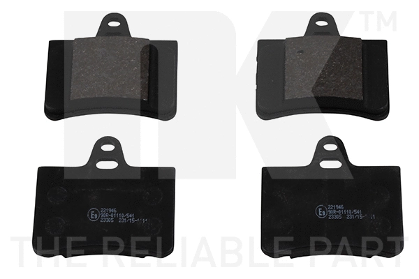 Brake Pad Set, disc brake (221946)