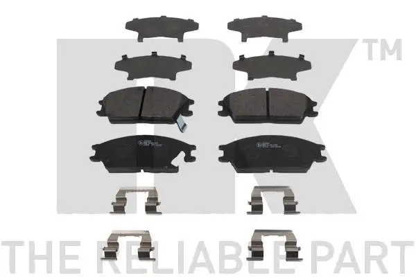 Brake Pad Set, disc brake (223424)