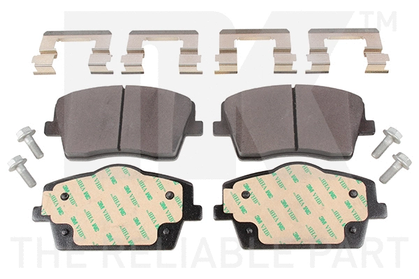 Brake Pad Set, disc brake (224835)