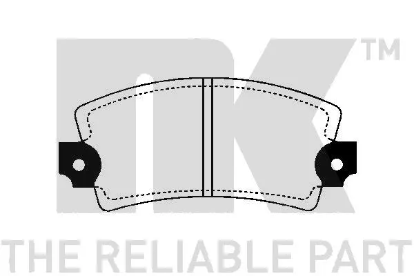 Brake Pad Set, disc brake (223901)