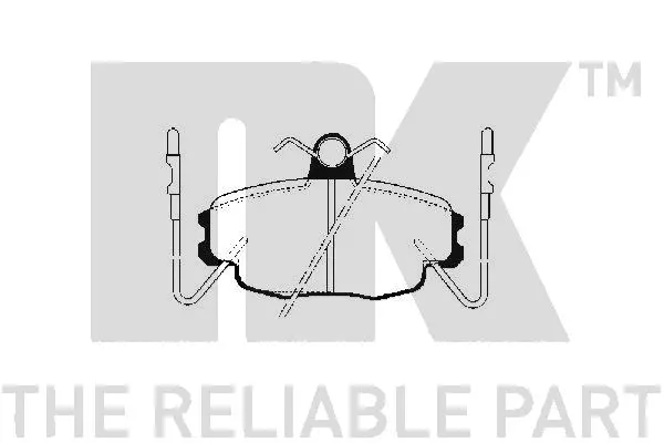 Brake Pad Set, disc brake (223915)