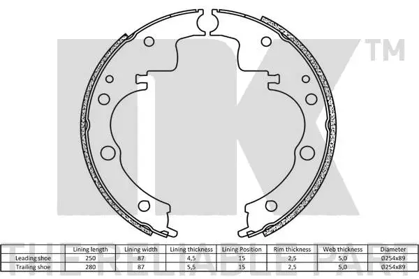 Brake Shoe Set