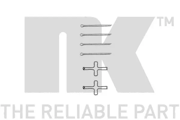 Accessory Kit, disc brake pad (7999099)