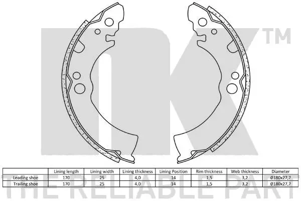 Brake Shoe Set