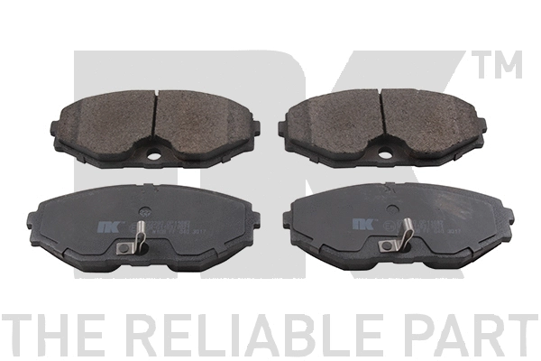 Brake Pad Set, disc brake (222290)