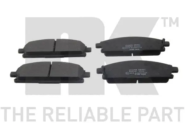 Brake Pad Set, disc brake (222256)