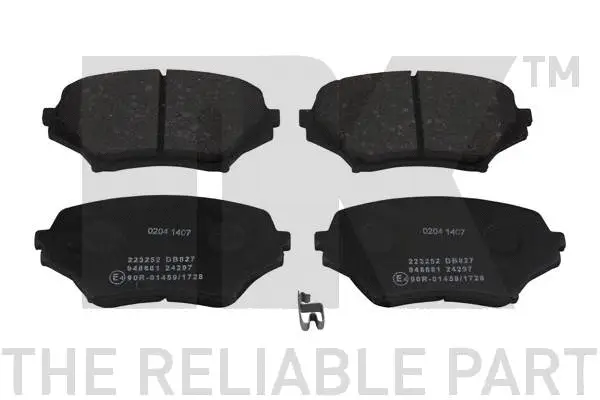 Brake Pad Set, disc brake (223252)