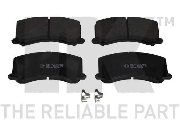 Brake Pad Set, disc brake (225207)