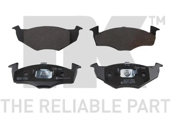 Brake Pad Set, disc brake (224743)