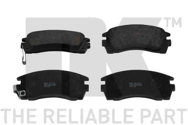 Brake Pad Set, disc brake (222242)