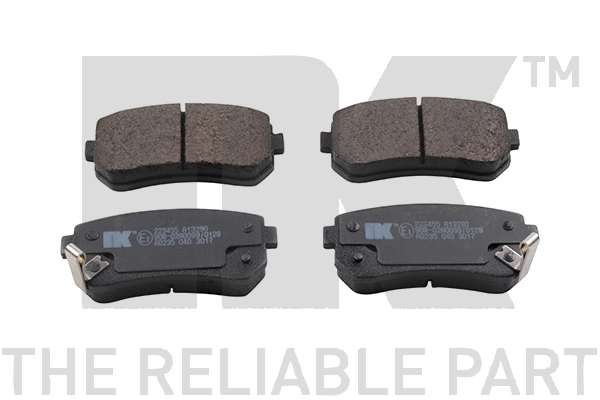 Brake Pad Set, disc brake (223455)