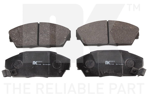 Brake Pad Set, disc brake (222612)