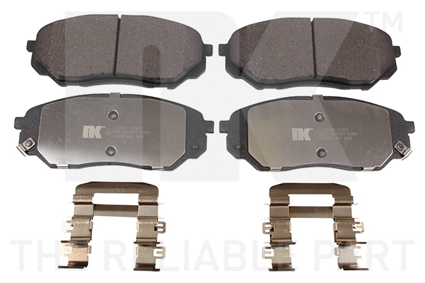 Brake Pad Set, disc brake (223534)