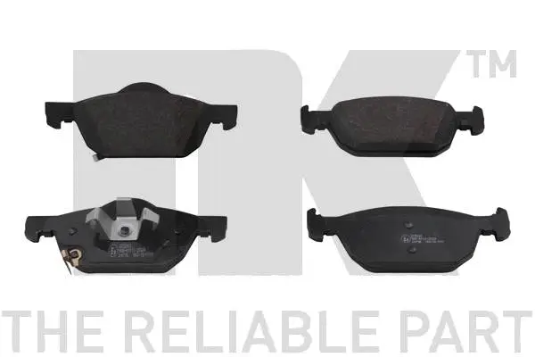 Brake Pad Set, disc brake (222642)