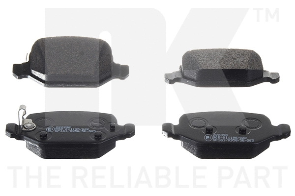 Brake Pad Set, disc brake (222398)