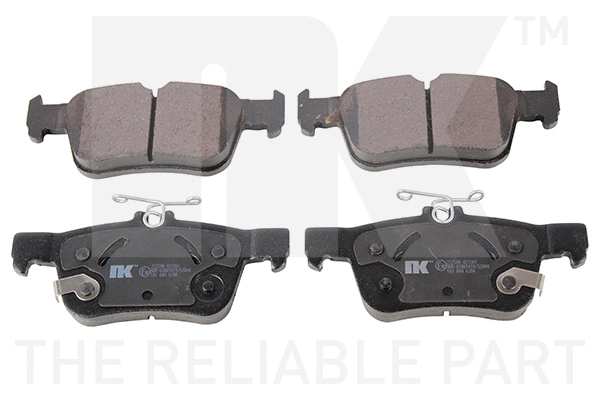Brake Pad Set, disc brake (222596)