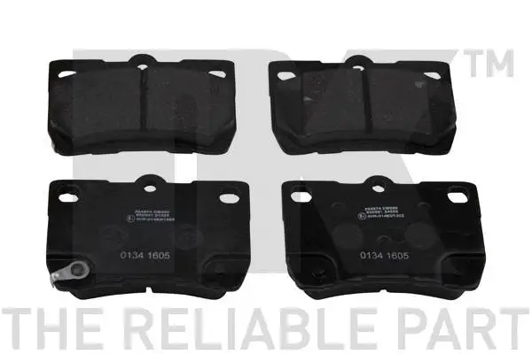 Brake Pad Set, disc brake (224574)