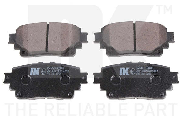 Brake Pad Set, disc brake (2245123)