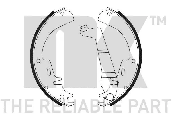 Brake Shoe Set (2736225)