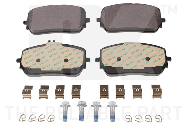 Brake Pad Set, disc brake (2233107)