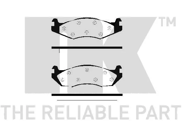 Brake Pad Set, disc brake (229966)