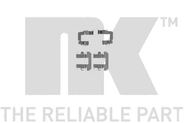 Accessory Kit, disc brake pad (79221763)