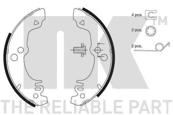 Brake Shoe Set (2725282)