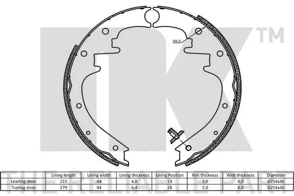 Brake Shoe Set