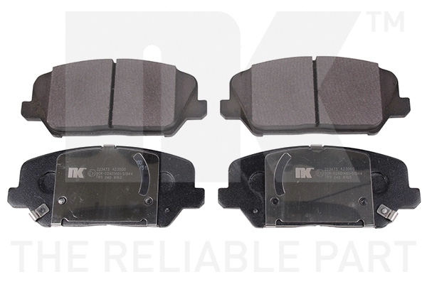 Brake Pad Set, disc brake (223473)