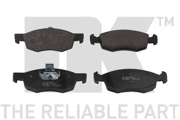 Brake Pad Set, disc brake (222376)