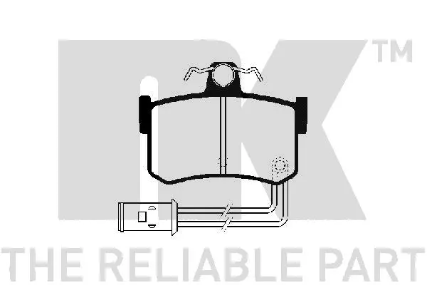 Brake Pad Set, disc brake (224003)