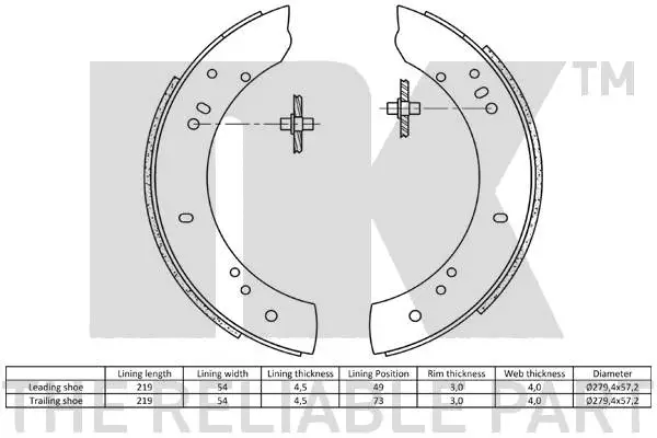 Brake Shoe Set