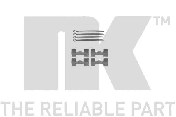 Accessory Kit, disc brake pad (7925952)