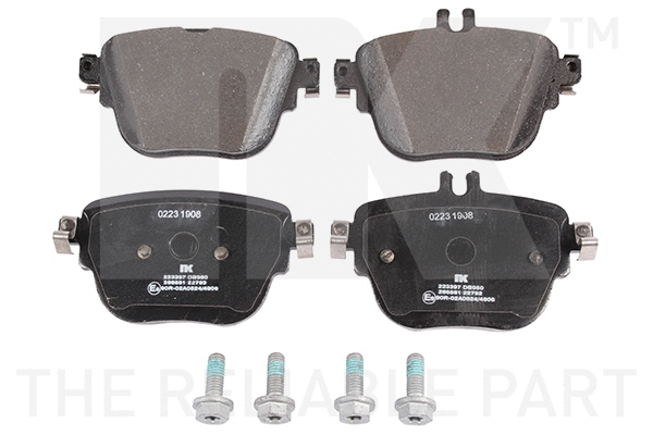 Brake Pad Set, disc brake (223397)