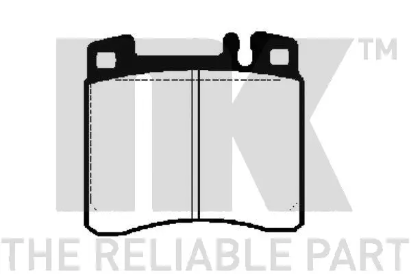 Brake Pad Set, disc brake (223324)