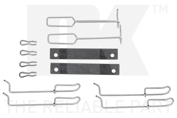 Accessory Kit, disc brake pad (7939265)