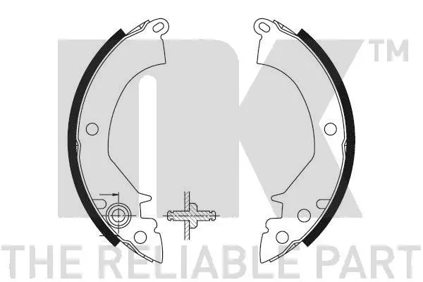 Brake Shoe Set (2730384)