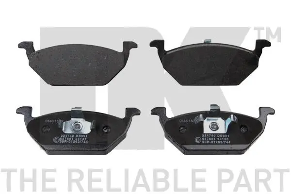 Brake Pad Set, disc brake (224740)