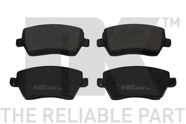 Brake Pad Set, disc brake (222258)