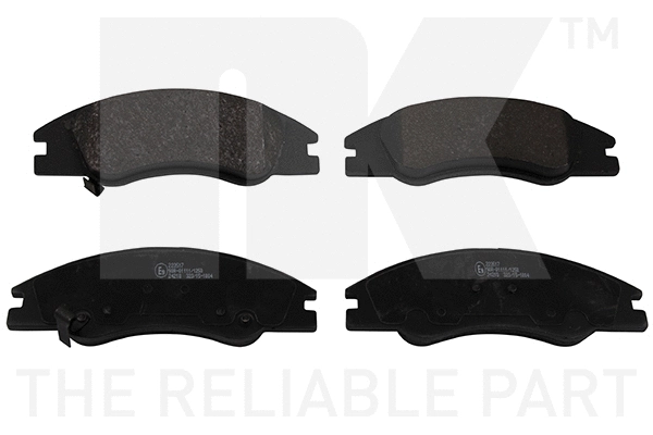 Brake Pad Set, disc brake (223517)