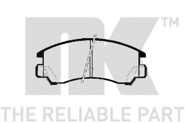 Brake Pad Set, disc brake (224403)