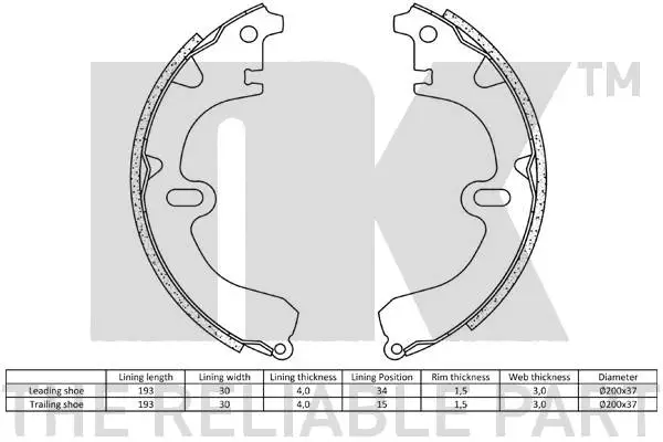 Brake Shoe Set