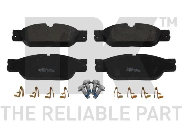 Brake Pad Set, disc brake (221215)