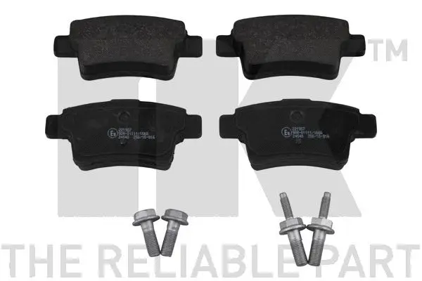 Brake Pad Set, disc brake (221957)