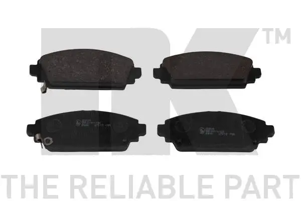 Brake Pad Set, disc brake (222629)