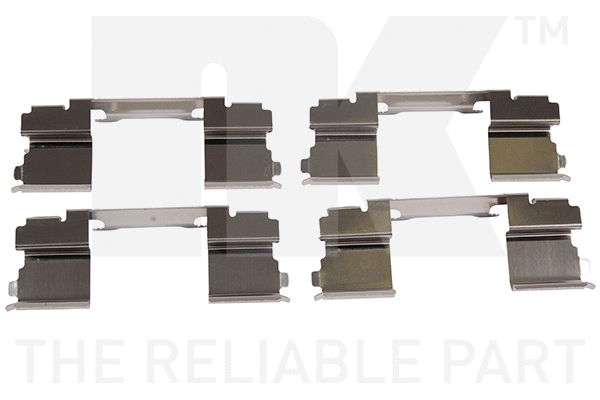 Accessory Kit, disc brake pad (79231730)