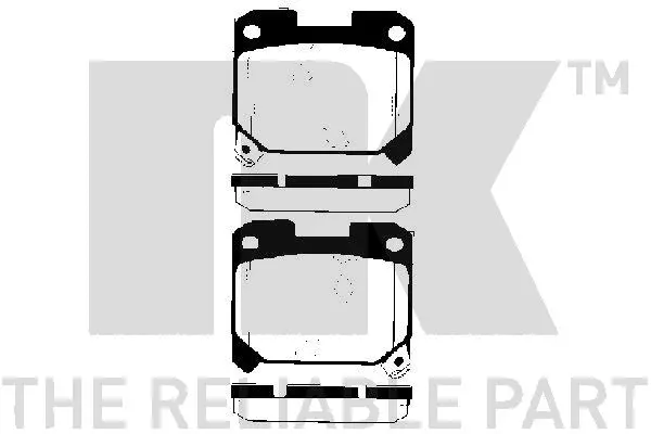Brake Pad Set, disc brake (224541)
