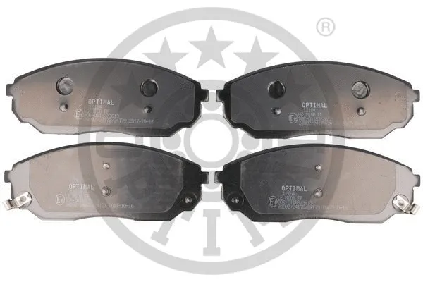 Brake Pad Set, disc brake (BP-12184)